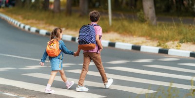 Study up on how you can help keep your school-age child safe while traveling to and from school