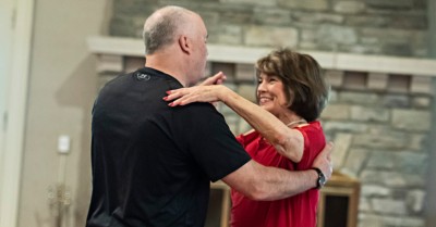 Thanks to two knee replacements, Scranton ballroom dancer Maureen Riggi never missed a beat